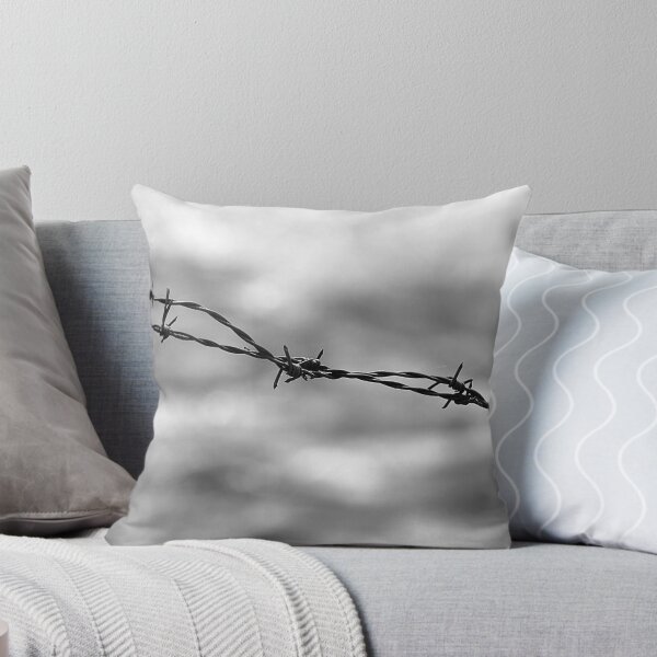 Item preview, Fence Barbwire Black and White designed and sold by IPPhotography.