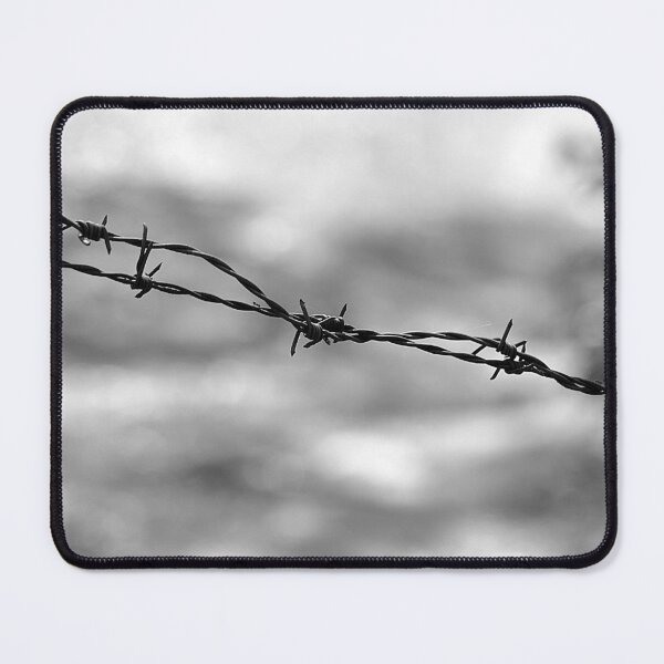 Item preview, Fence Barbwire Black and White designed and sold by IPPhotography.