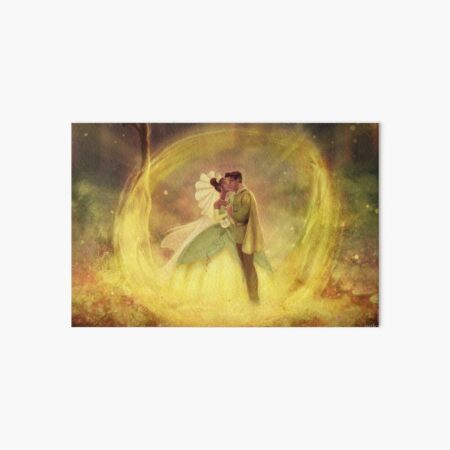 Vista previa del artículo con la obra «La princesa y la rana», diseñado y vendido por GlimpenArt.