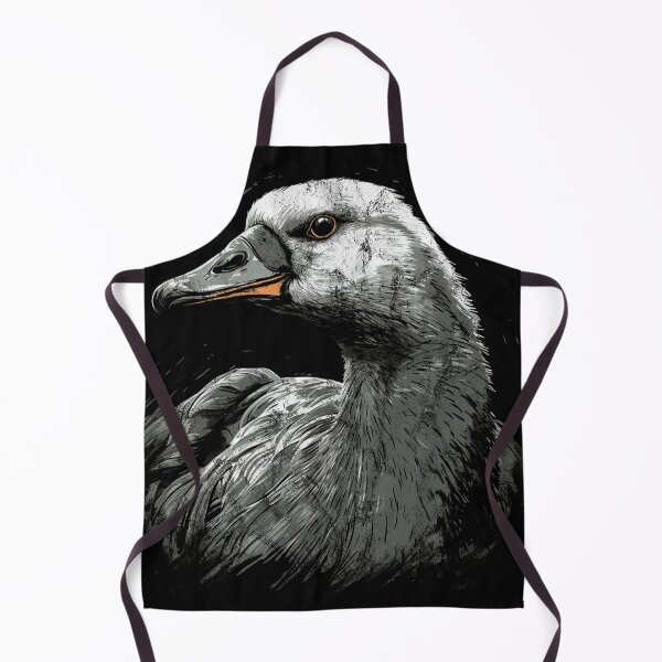 Item preview, A Greylag Goose - Vintage Distressed Street Art Birds designed and sold by GVRDesign.