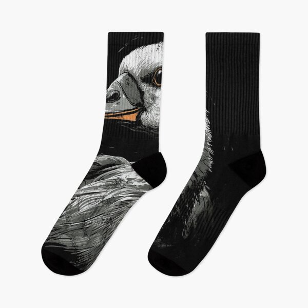 Item preview, A Greylag Goose - Vintage Distressed Street Art Birds designed and sold by GVRDesign.