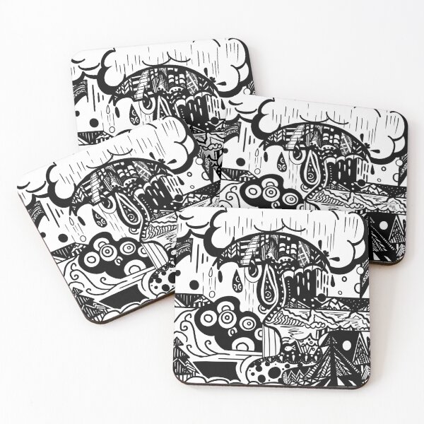 Item preview, Rain Doodle designed and sold by Woollyphant.