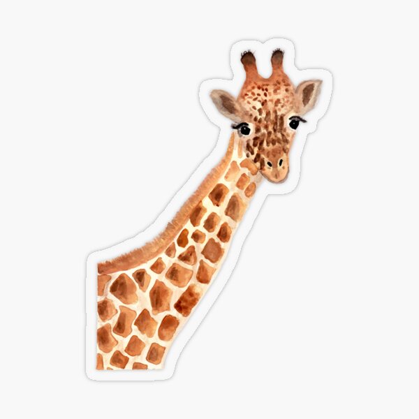 Item preview, Watercolor Giraffe designed and sold by Harpley Design Studio.