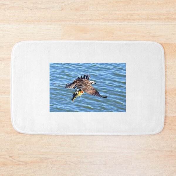 Item preview, Osprey With Fresh Fish For Dinner designed and sold by Eleu Tabares.
