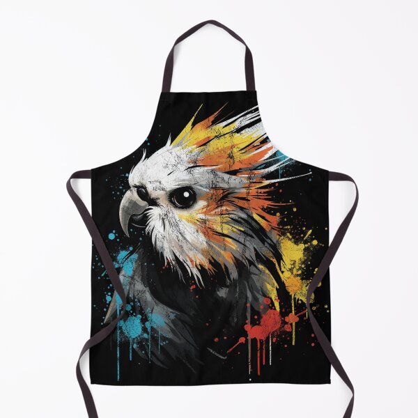 Item preview, A Cockatiel Quarrion - Vintage Distressed Street Art Birds designed and sold by GVRDesign.