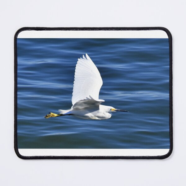 Item preview, Snowy Egret in Flight designed and sold by Eleu Tabares.