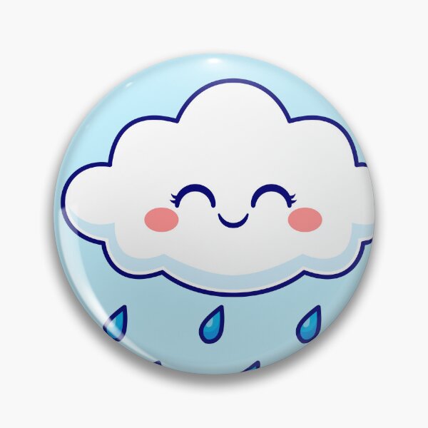 Item preview, Rain of Joy: Cute Smiling Cloud Brings Nature's Blessings designed and sold by hjian8219.