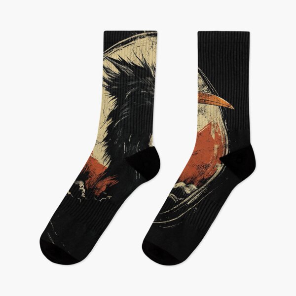 Item preview, A Cormorant Shag - Vintage Distressed Street Art Birds designed and sold by GVRDesign.