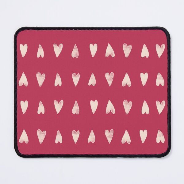 Item preview, Minimalist design of hand-painted hearts. Viva magenta version designed and sold by Origillus.