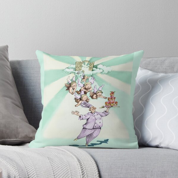 Item preview, A cake catching angels	 designed and sold by nuvolanevicata.