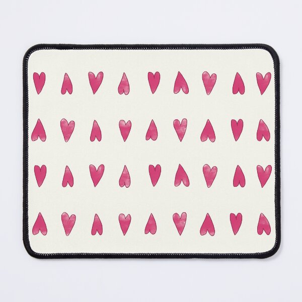 Item preview, Minimalist design of hand-painted hearts. Viva magenta version designed and sold by Origillus.