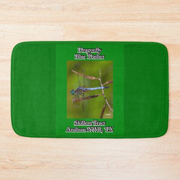 Item preview, For The Dragonfly Lover In You ~ Dragonfly: Blue Dasher, Anahuac NWR, Chambers County, Texas designed and sold by MoreEZUSA-Here.