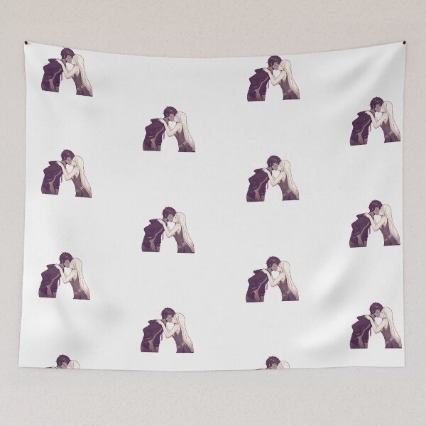 Item preview, Kay & Yu Kissing designed and sold by cozycaitydesign.
