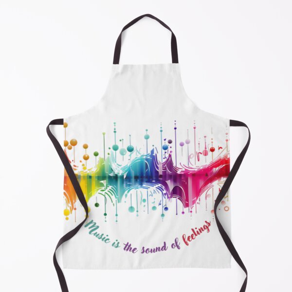 Item preview, Music is the Sound of Feelings - Rainbow Wave Design designed and sold by alaa-mously.