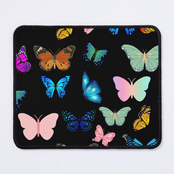 Item preview, Butterfly aesthetics black designed and sold by Patternaart.