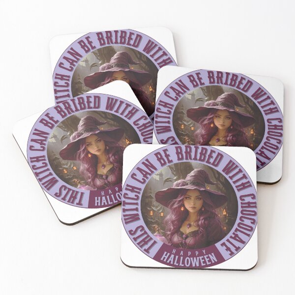 Item preview, Happy Halloween This witch can be bribed with chocolate designed and sold by relso.