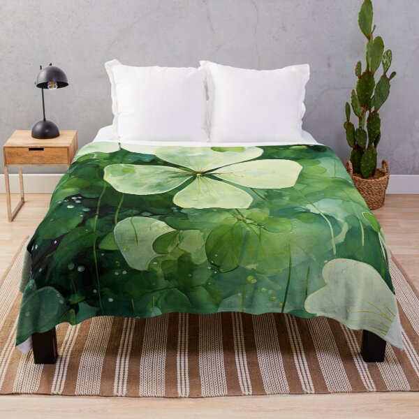 Item preview, Saint Patrick's clover ink design vertical designed and sold by UmagineArts.