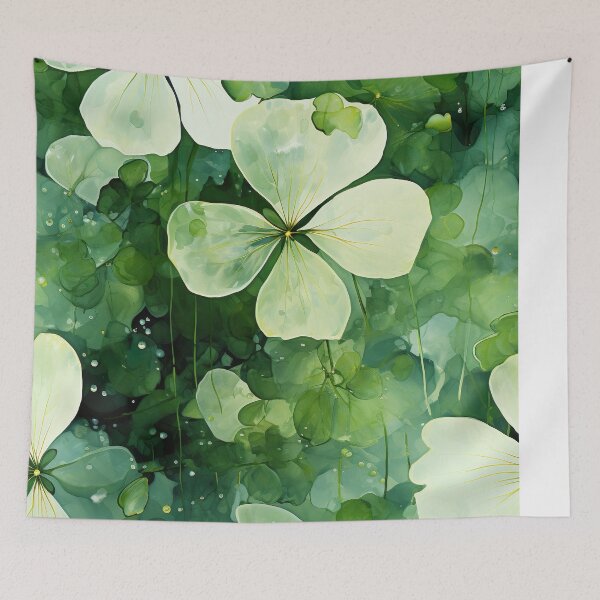 Item preview, Saint Patrick's clover ink design vertical designed and sold by UmagineArts.