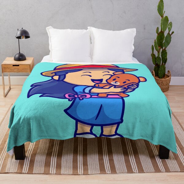 Item preview, Adorable Girl with Teddy Bear Doll - Cartoon Vector Icon Illustration designed and sold by hjian8219.