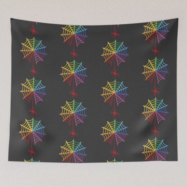 Item preview, Hanging Spider / Spider Web - Rainbow designed and sold by Tim Veiga.