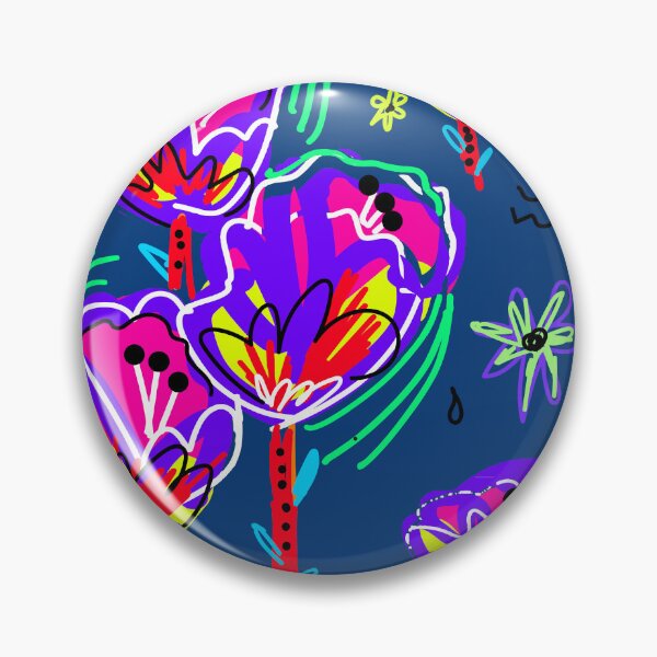 Item preview, Fingerpainted Tulips for TipToeing designed and sold by Mad World Art Ltd. Co..
