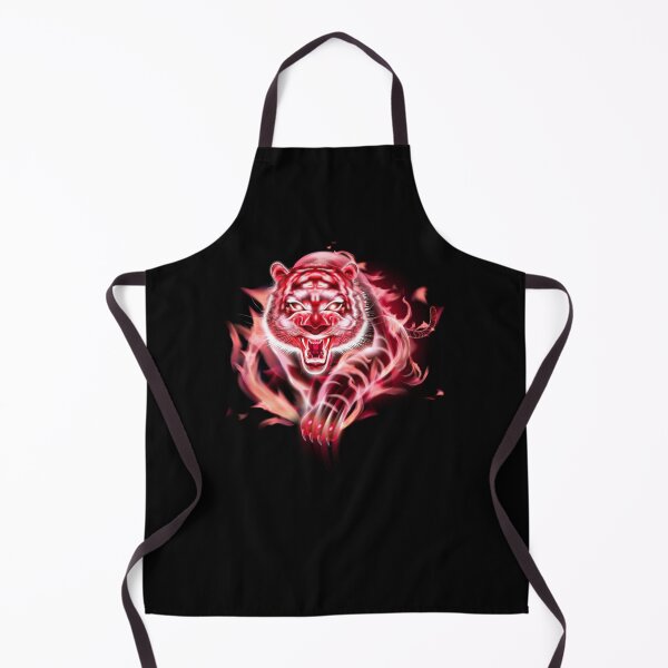 Item preview, tiger with red burning, angry tiger, red tiger designed and sold by GreyStanzione1.