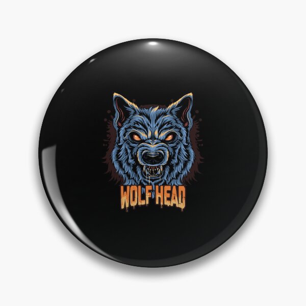 Item preview, warewolf head, colorful wolf head, scary wolf head designed and sold by GreyStanzione1.