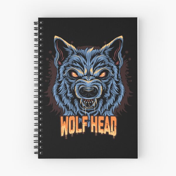 Item preview, warewolf head, colorful wolf head, scary wolf head designed and sold by GreyStanzione1.