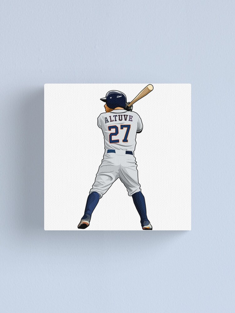 Gigante (Jose Altuve) Houston Astros - 1/1 Original on Wood