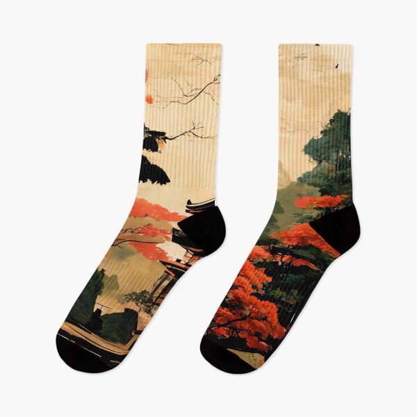 Item preview, Traditional Japanese Temple Garden Landscape designed and sold by entwithanaxe.