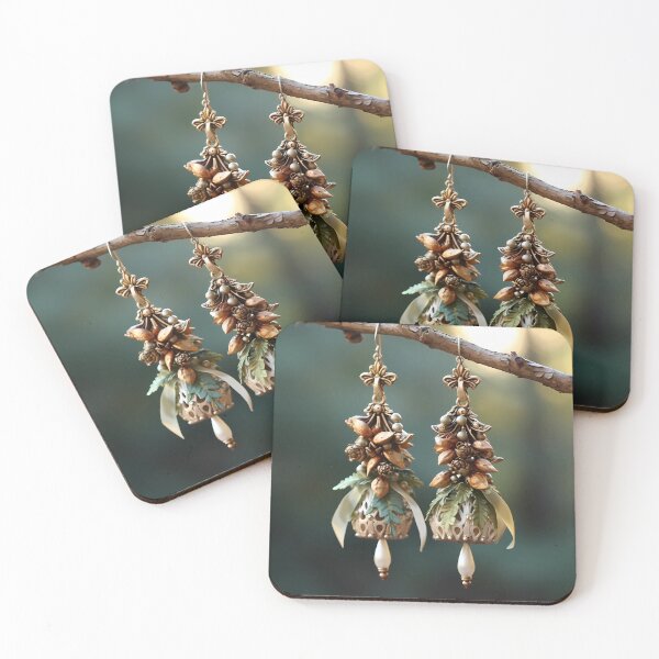 Item preview, Rococo Opulence: Nature-Inspired Elegance in Earrings designed and sold by DeenaDee.