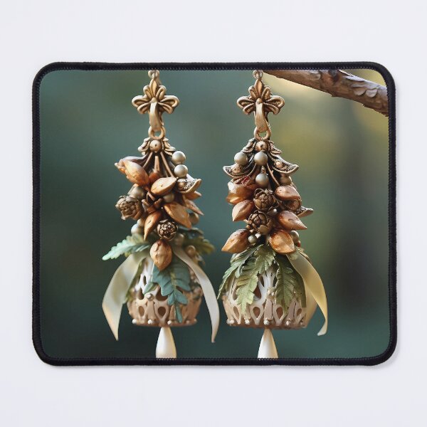 Item preview, Rococo Opulence: Nature-Inspired Elegance in Earrings designed and sold by DeenaDee.