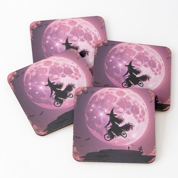 Item preview, Pink Witch With Broom #2 designed and sold by KhushiStore001.