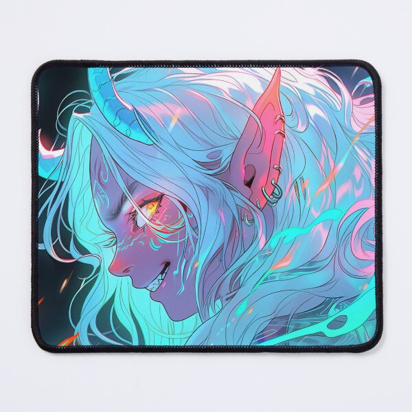 Item preview, Cool Blue Demon Anime Guy designed and sold by bubblegoth.
