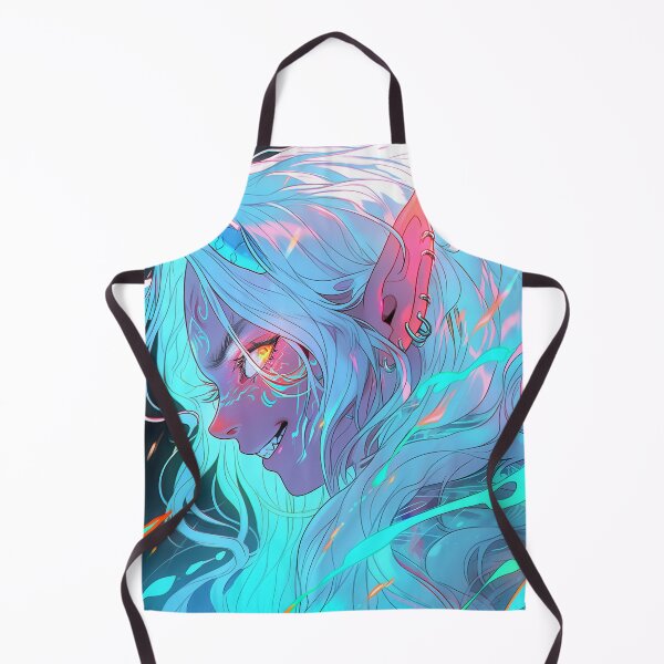 Item preview, Cool Blue Demon Anime Guy designed and sold by bubblegoth.
