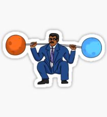 Ass To DeGrasse Sticker