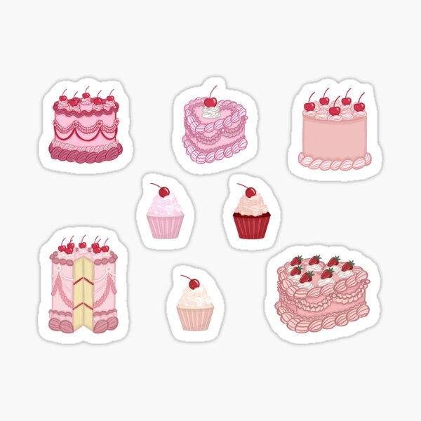 Debut Cake Stickers Aesthetic Cake Stickers Taylor Swift Stickers