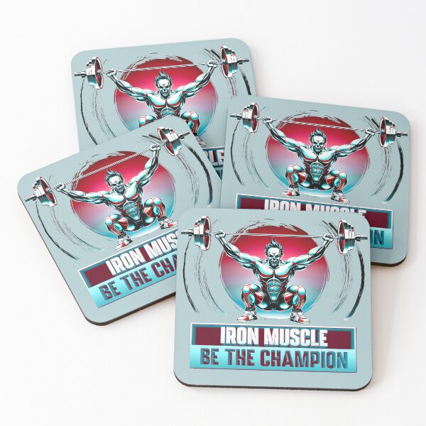 Item preview, Iron muscle be the champion designed and sold by EbitsuBoy.