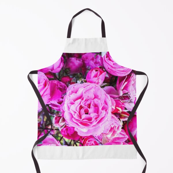 Item preview, Vivid Bright Pink Roses Bush designed and sold by Fenderbender00.