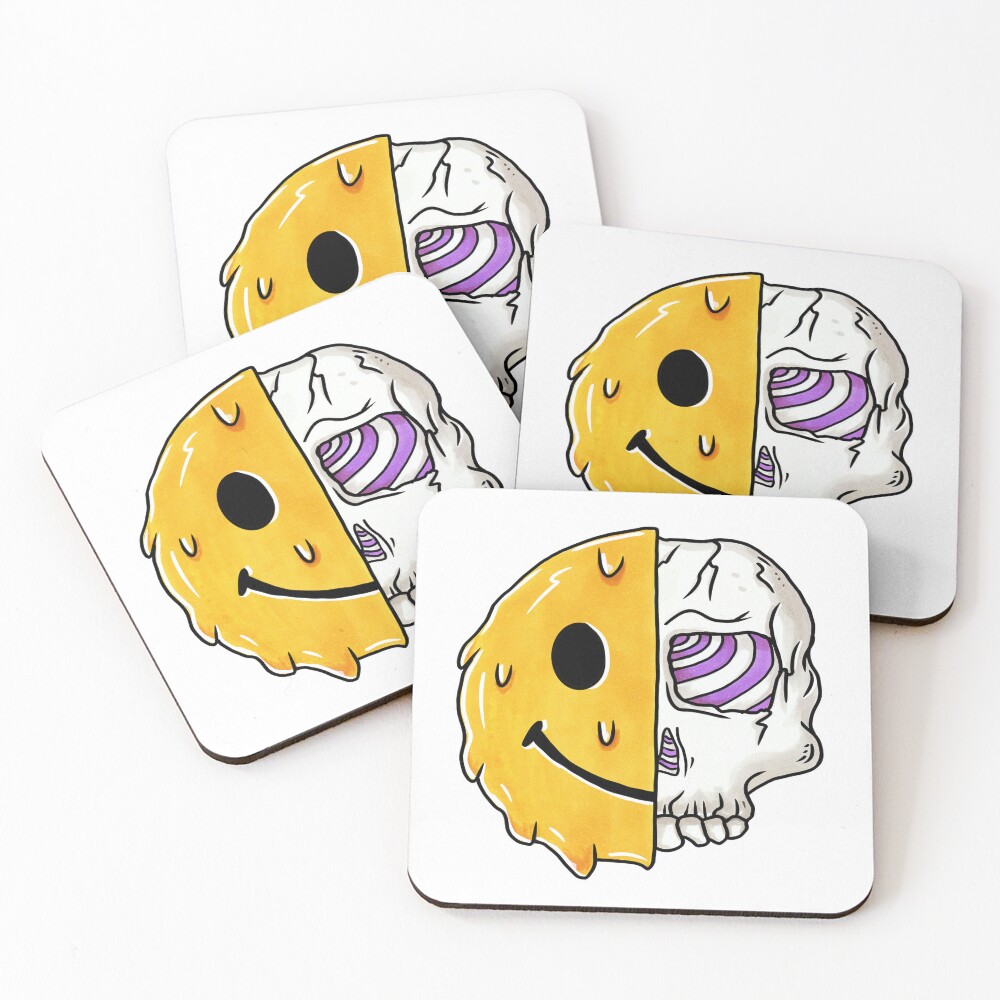 Item preview, Coasters (Set of 4) designed and sold by KOALACID.