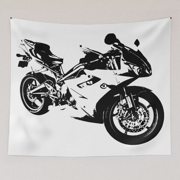 Item preview, Black Motorcycle designed and sold by MCYouTube.