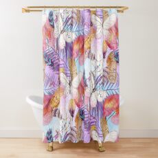 Boho Tiki Life Shower Curtain