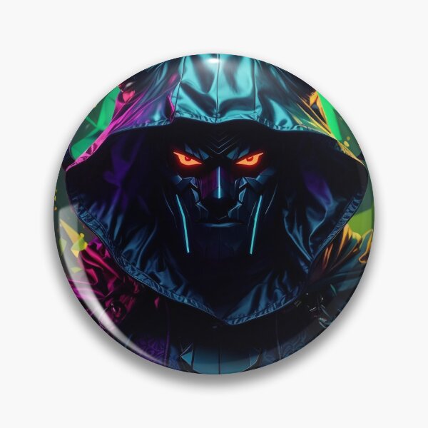 Item preview, Demon’s half-body with a black hood designed and sold by SothaStore.