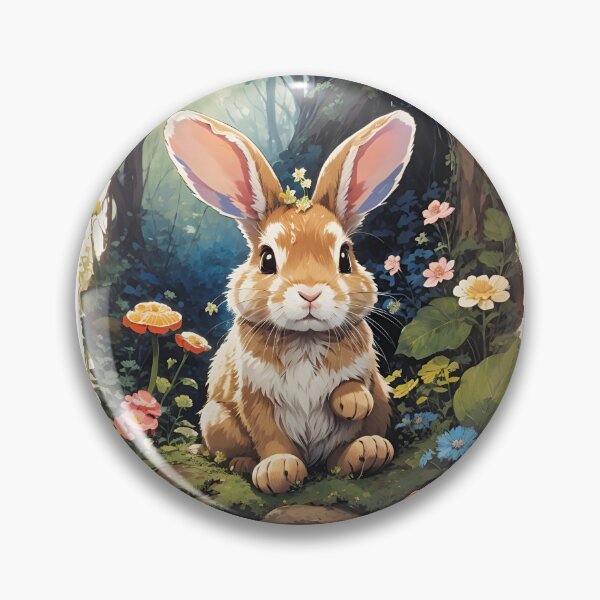 Item preview, Whiskers and Wonders: A Rabbit's Realm designed and sold by ElegantBySuraj.