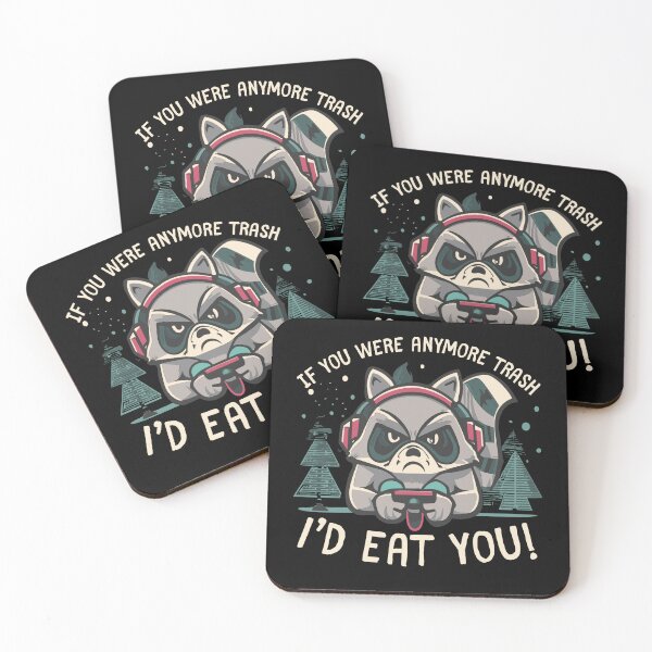 Item preview, Angry Gamer Raccoon designed and sold by Betteroffweird.