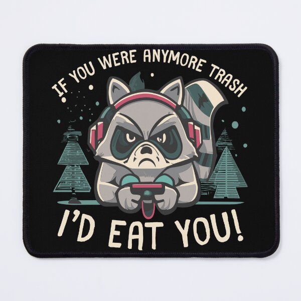 Item preview, Angry Gamer Raccoon designed and sold by Betteroffweird.