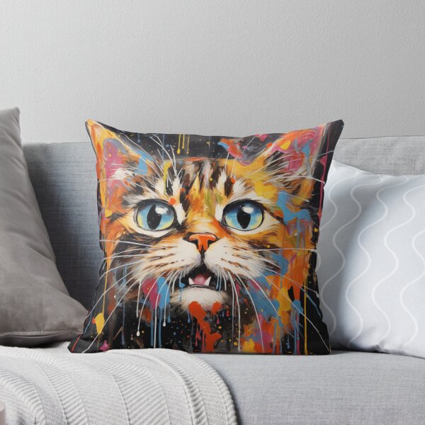 Item preview, Cat abstract  designed and sold by Pitchyamon.