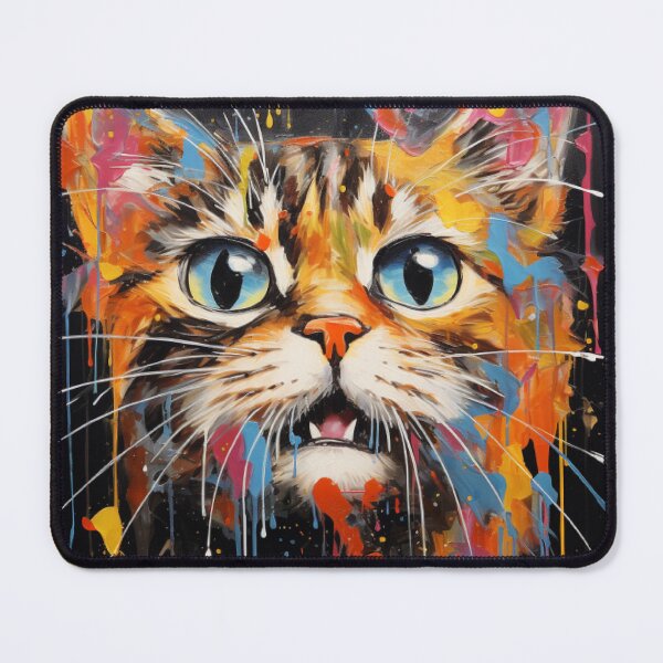 Item preview, Cat abstract designed and sold by Pitchyamon.