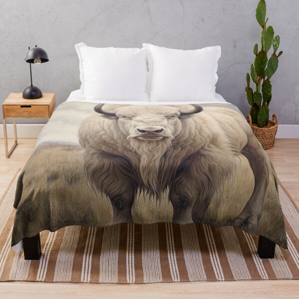 Item preview, White Buffalo in the Prairie designed and sold by Elisabeth Lucas.
