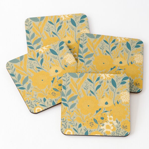 Item preview, Yellow Flowers Pattern designed and sold by Dragon2700.